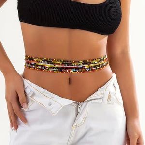 Rice Beads Waist Chain